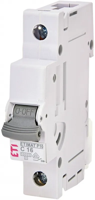 Miniature circuit breaker ETIMAT P10 1p B6  15kA 001901507