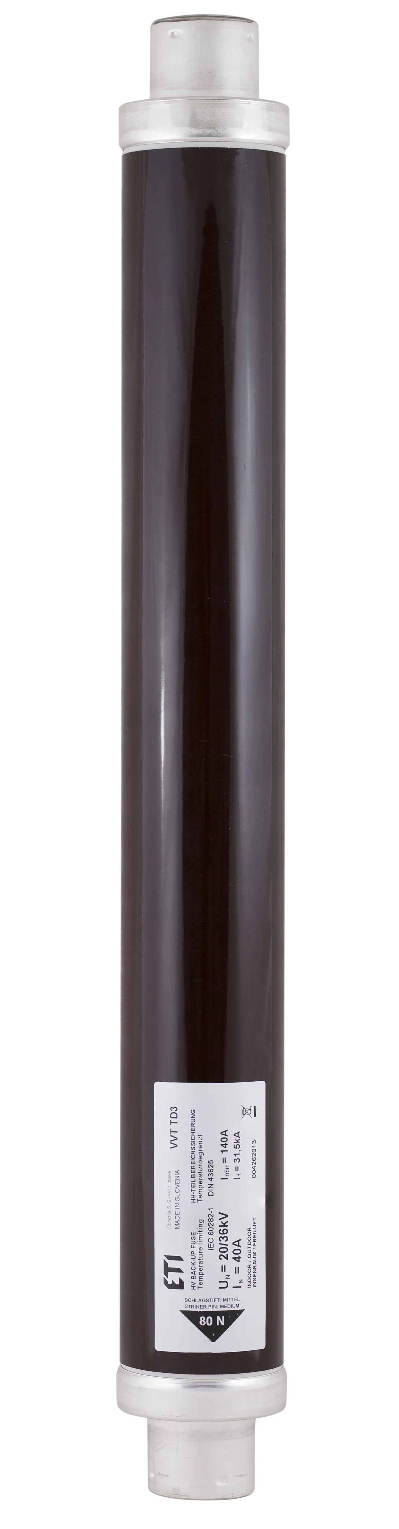 Fuse link VVC3 36kV/2A 004260003