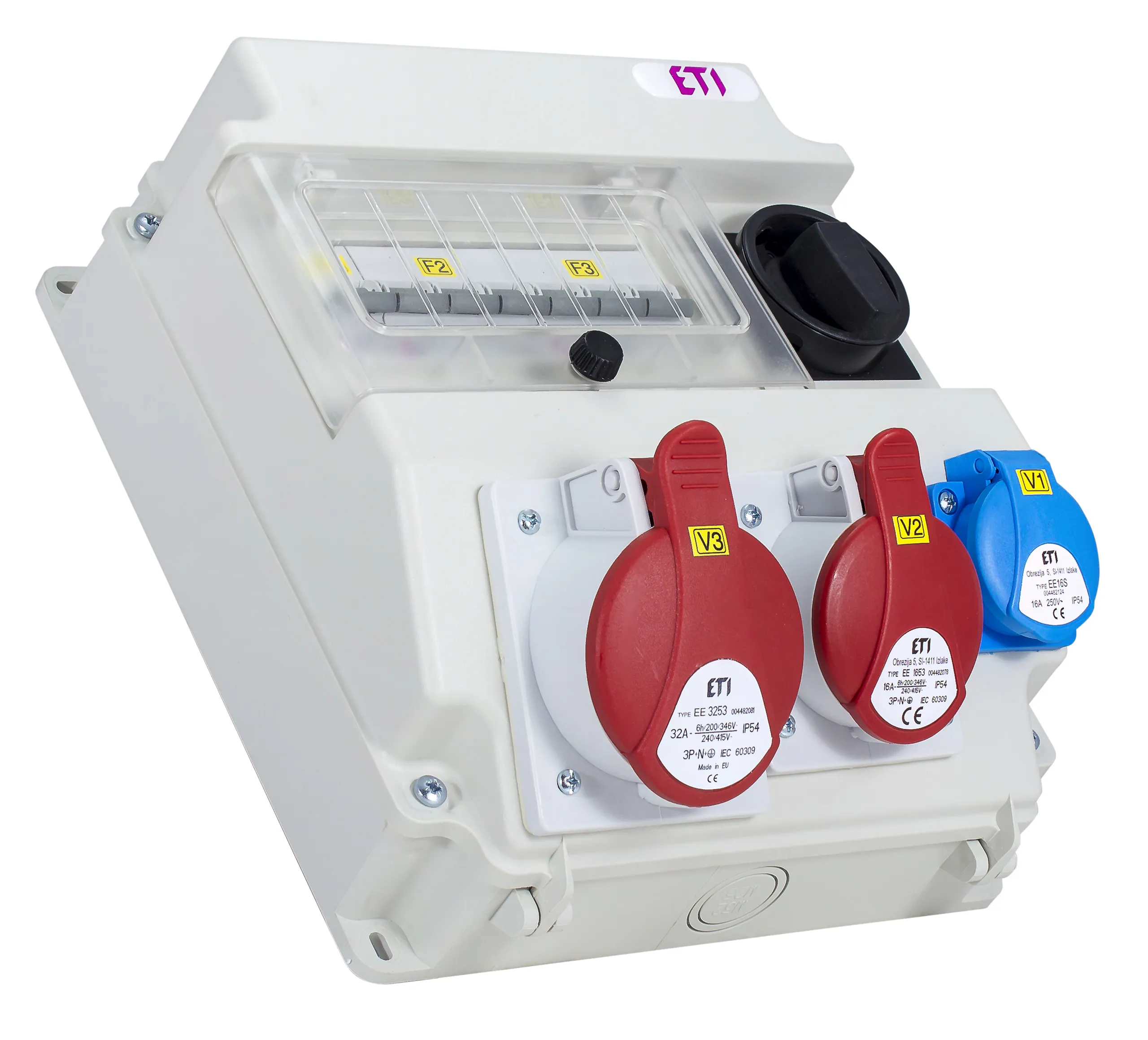 CEE Socket EDS7 1-2/2-5 16/32 004483200