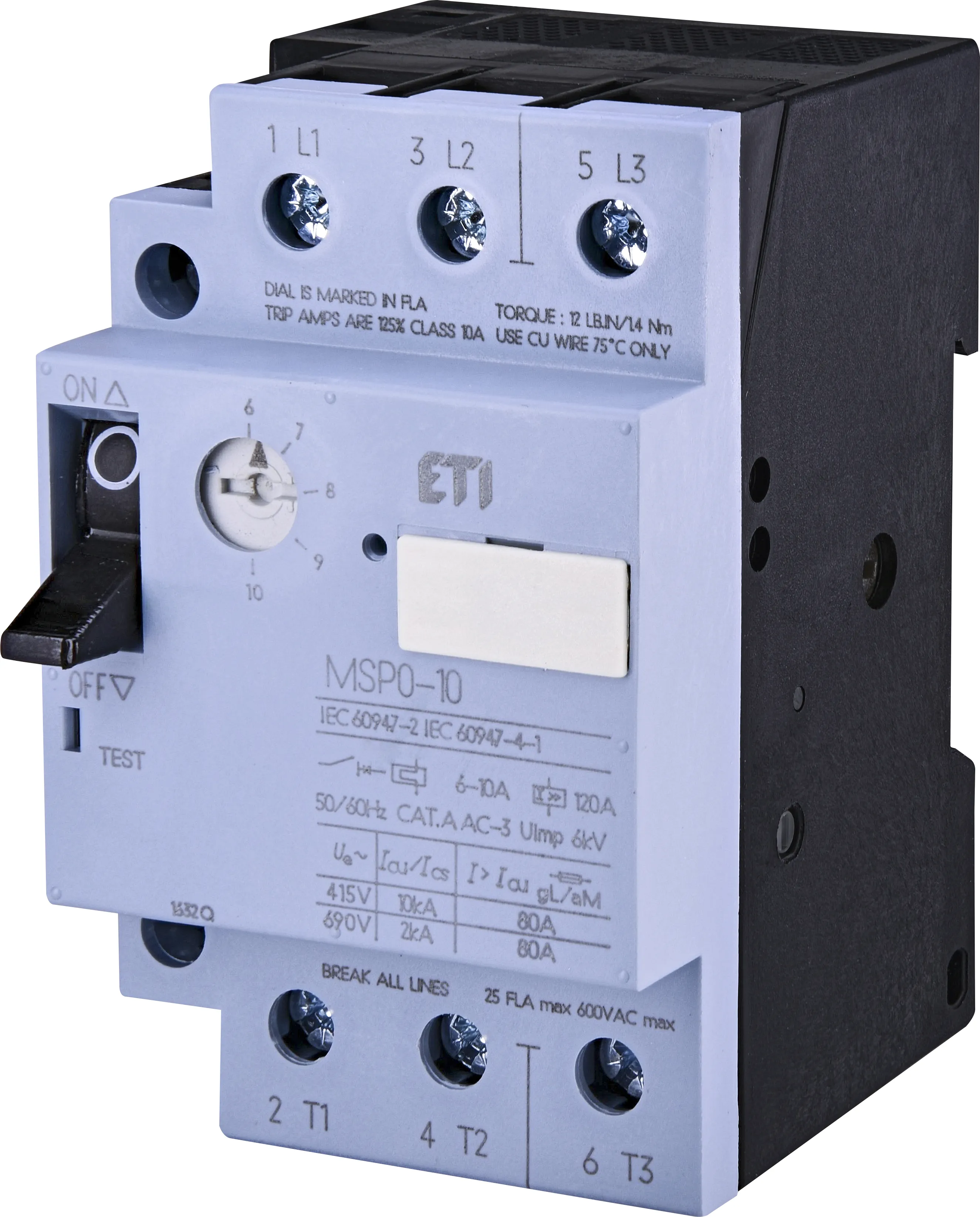 Mot.protec.circuit breaker MSP0-10 004646624