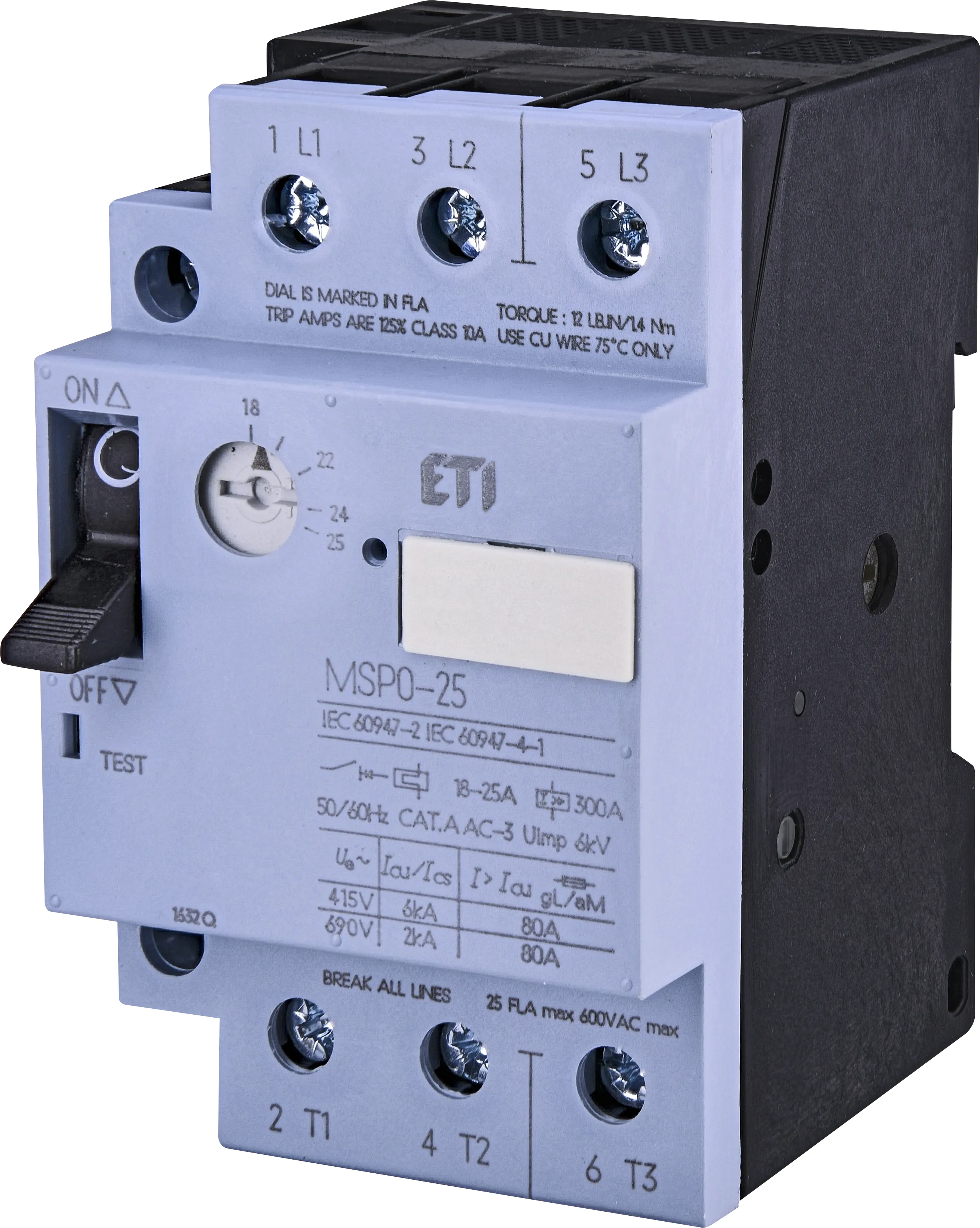 Mot.protec.circuit breaker MSP0-25 004646627
