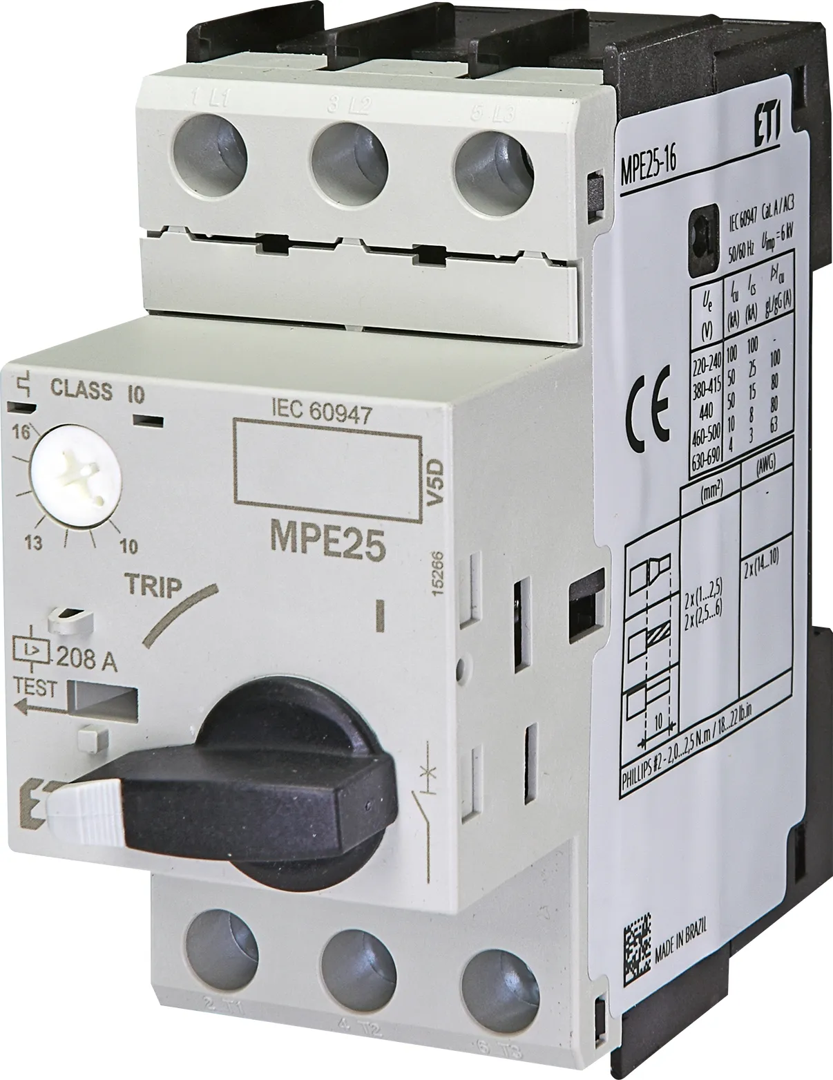 Mot.protec.circuit breaker MPE25-16 004648011