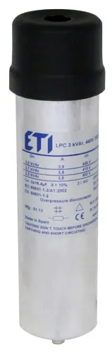 Capacitor LPC 1,5 kVAr, 400V, 50Hz 004656701