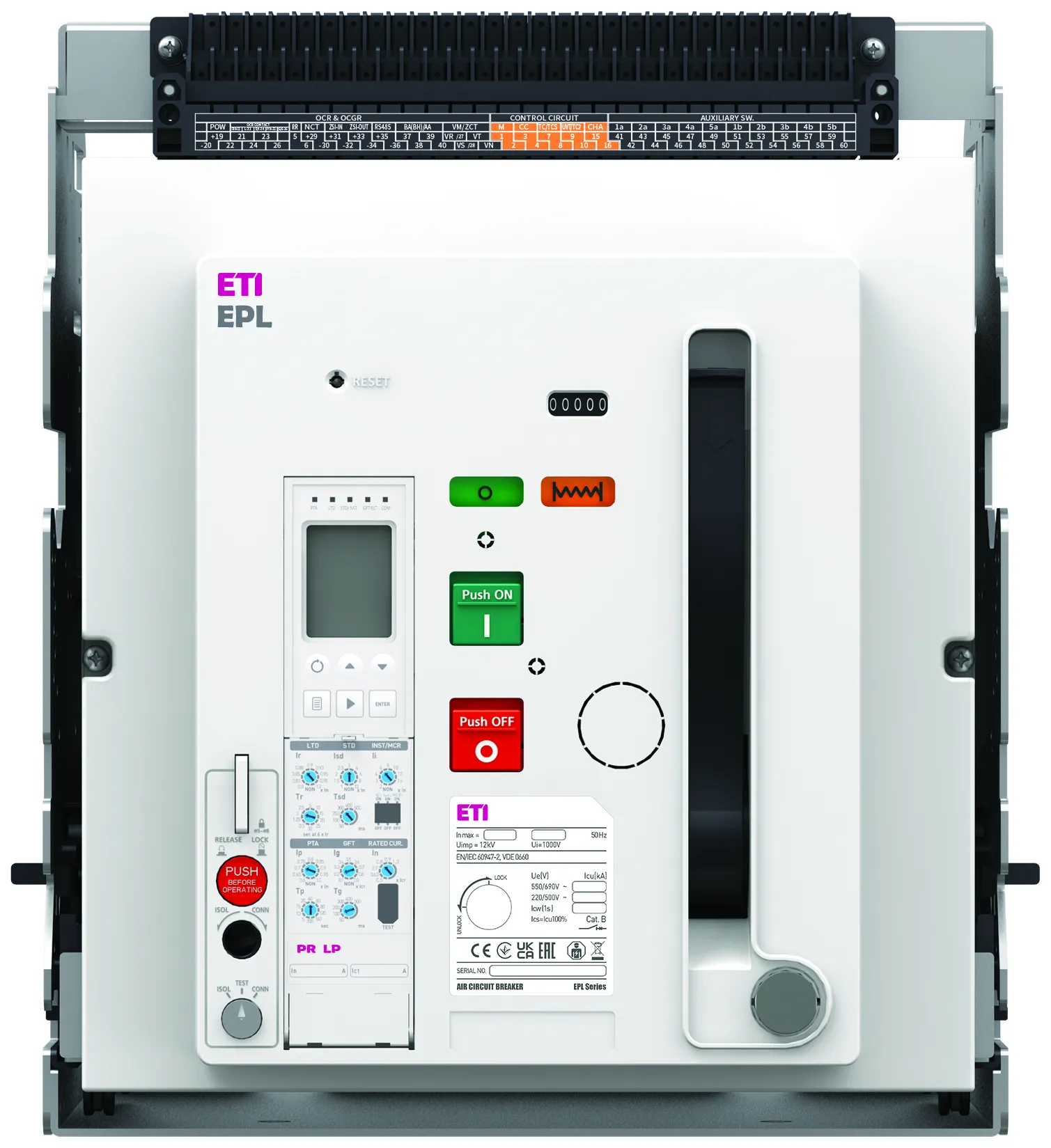 Air Circuit Breaker EPL-32 4H BF/M2C2S2/PR-LP 004695731