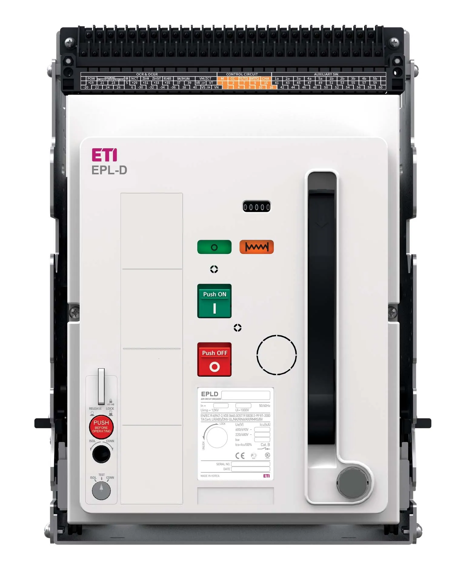 Switch disconnector EPL-D-20 4H BF/M2C2S2 004696629