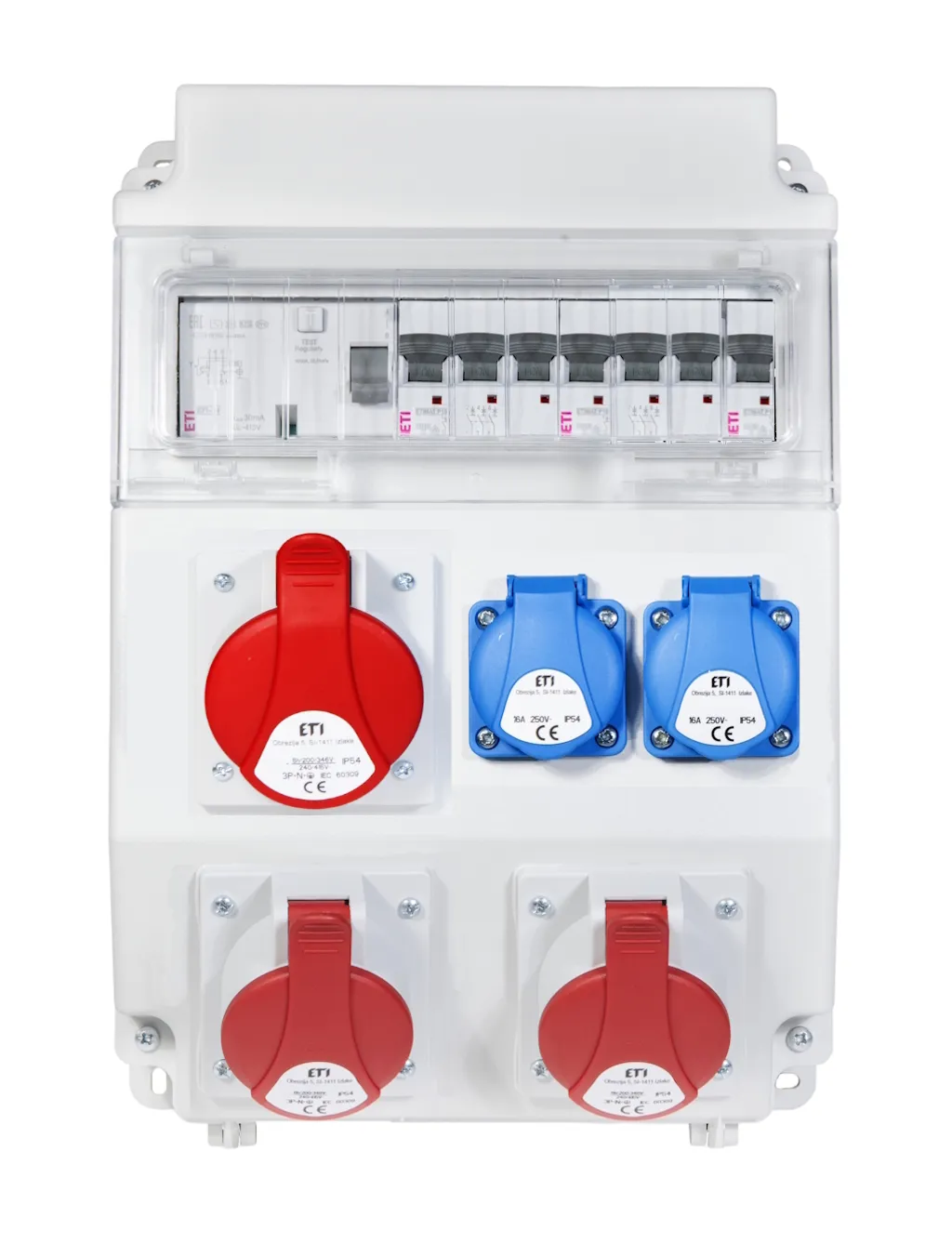 Assemblied distribution box EDS11 RCD 2S/3 16/32 B 001105269
