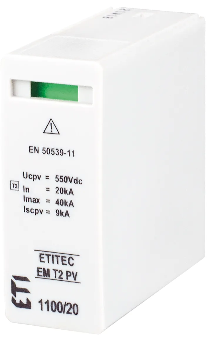 Surge arrester MOD. EM T2 PV 750/20 002440628