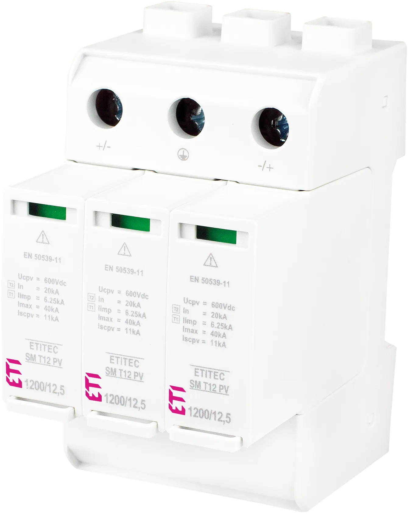 Surge arrester ETITEC SM T12PV 1200/12,5Y RC 002440631
