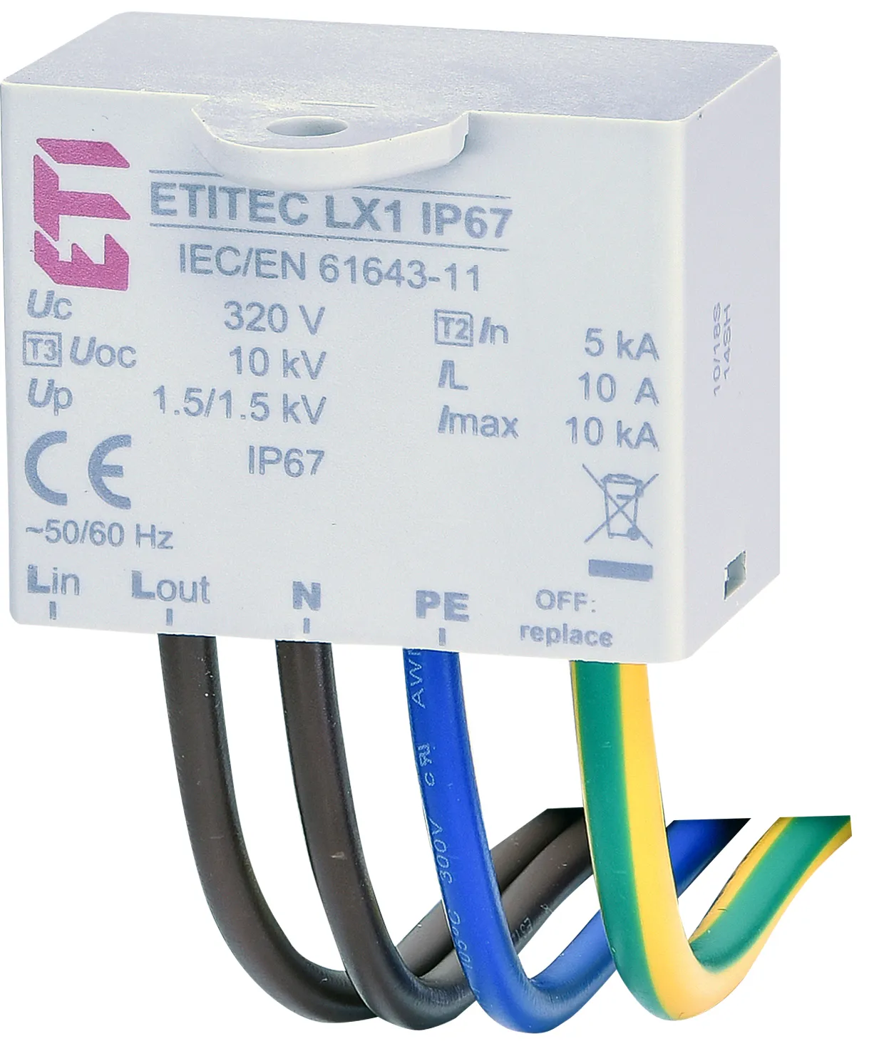 Surge arrester ETITEC LX1 IP67 002442983