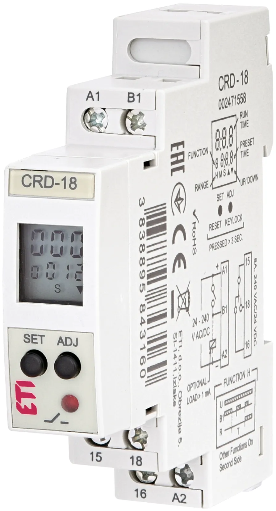 Time relay CRD-18 002471558