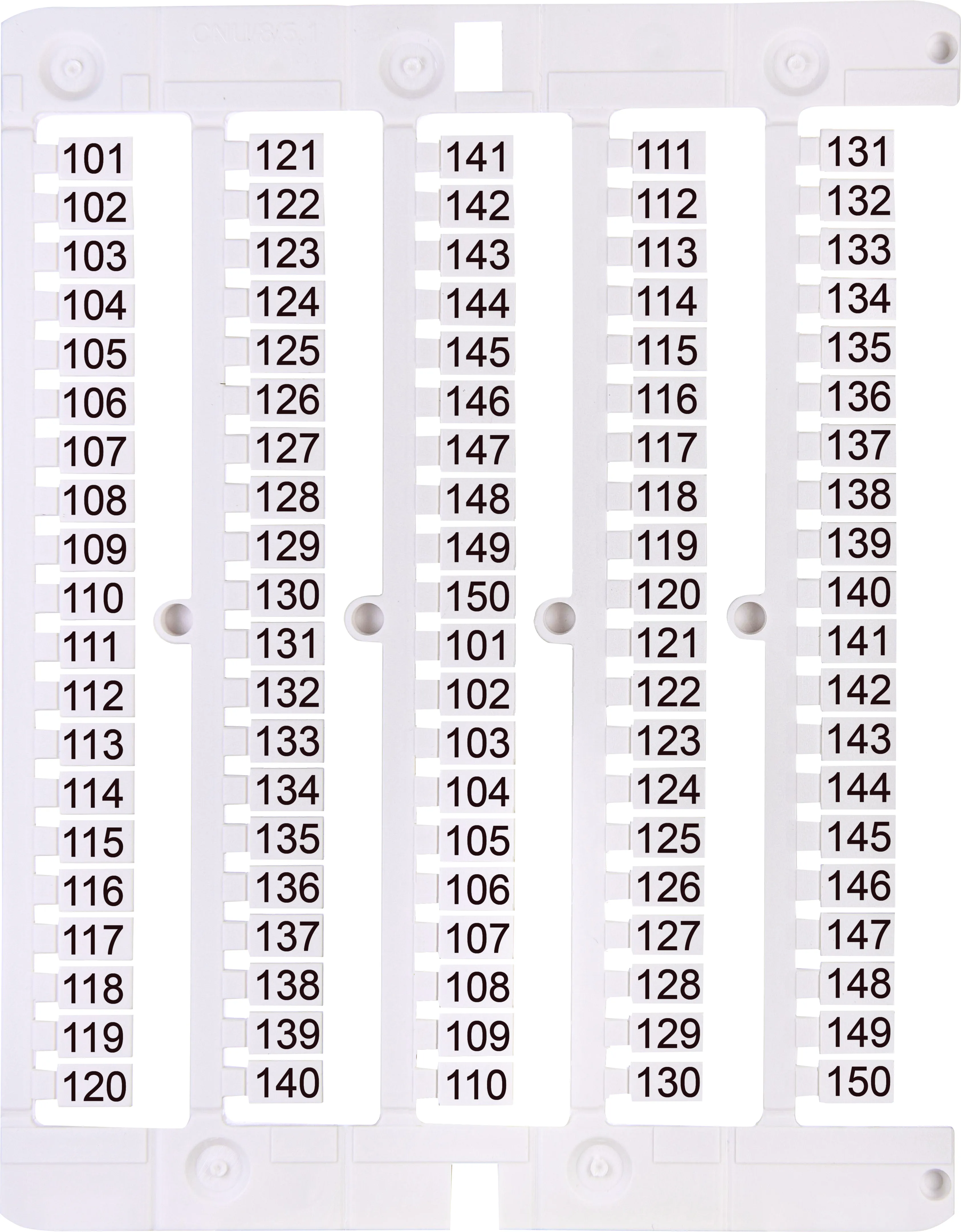 Designation plate ES-NU0851101 003903079