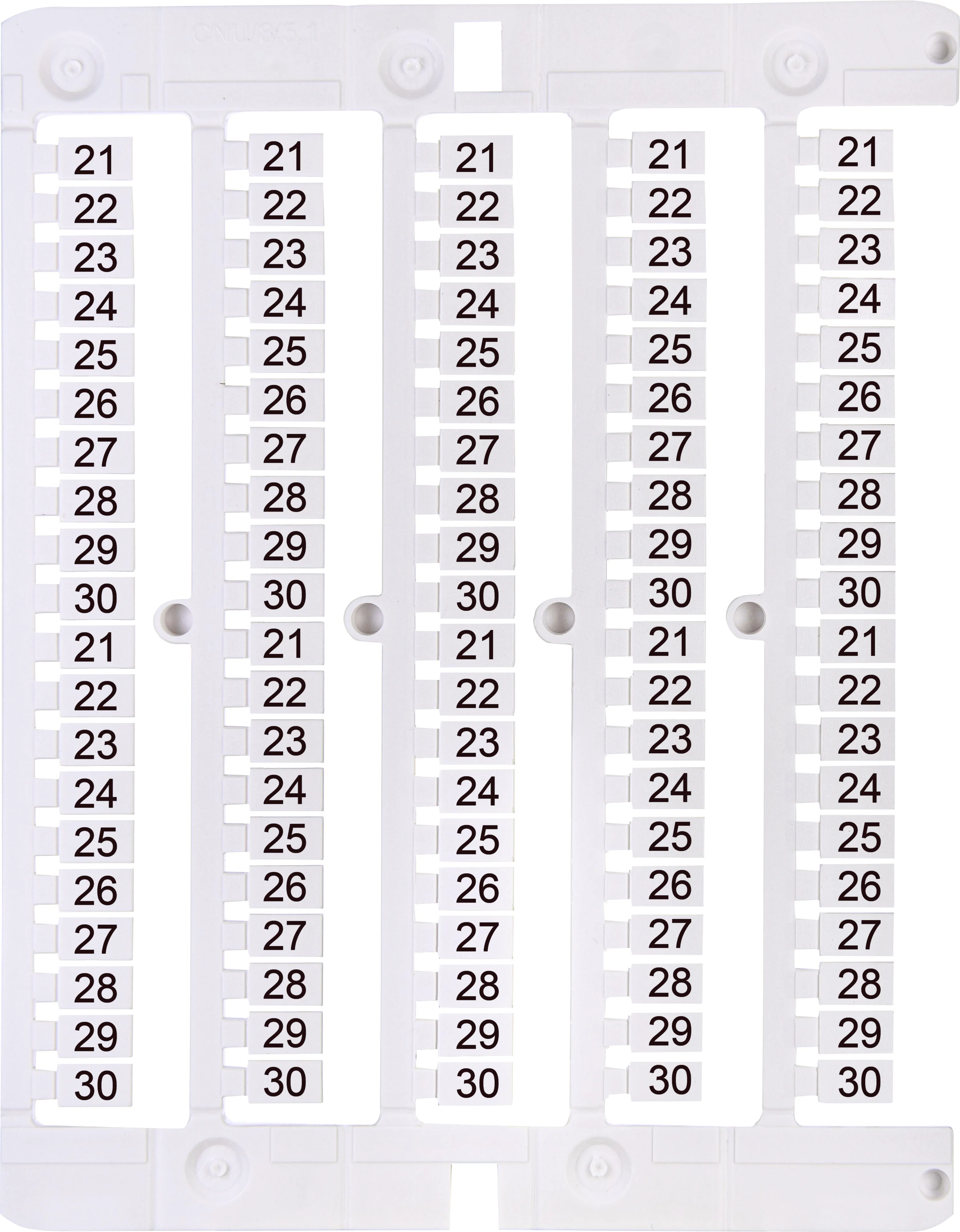 Designation plate ES-NU0851530 003903099