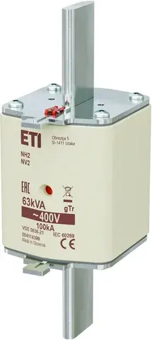 Fuse link NH2 gTr 91A/400V/63kVA 004114399