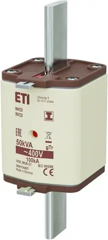 Fuse link NH2/I gTr 72A/400V/50kVA 004114407