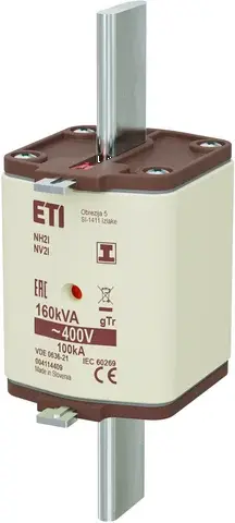 Fuse link NH2/I gTr 231A/400V/160kVA 004114409