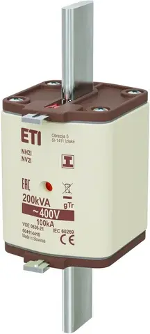 Fuse link NH2/I gTr 289A/400V/200kVA 004114410