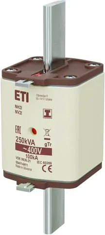 Fuse link NH2/I gTr 361A/400V/250kVA 004114411