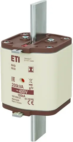 Fuse link NH3/I gTr 289A/400V/200kVA 004115435