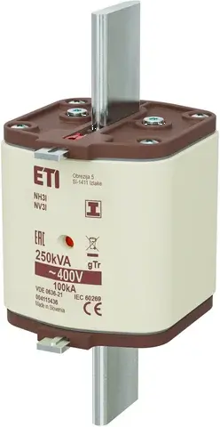 Fuse link NH3/I gTr 361A/400V/250kVA 004115436