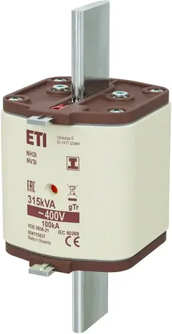 Fuse link NH3/I gTr 455A/400V/315kVA 004115437