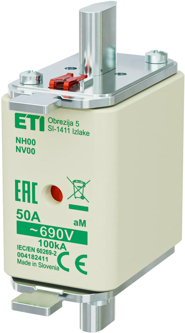 Fuse link NH00 aM 50A/690V 004182411