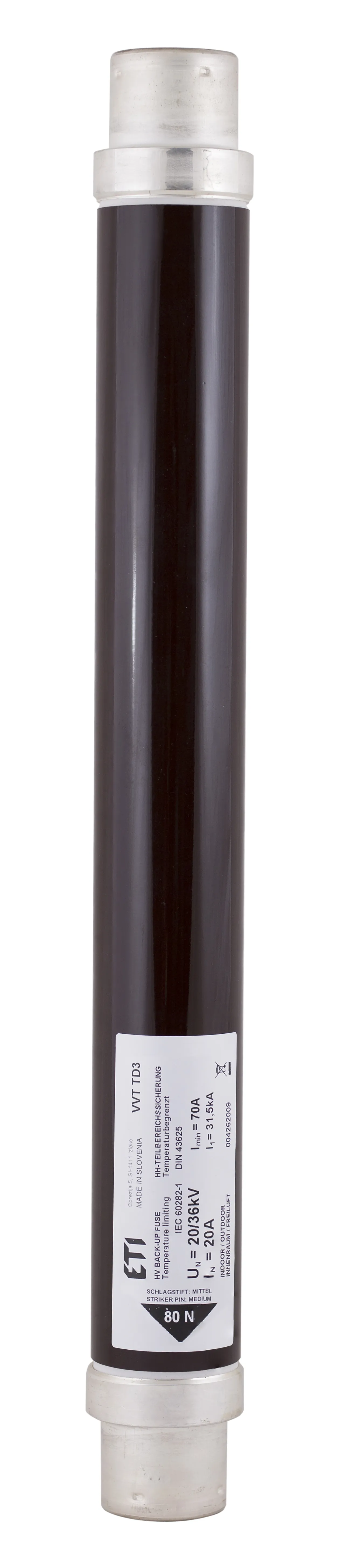 Fuse link VVT-D3 36kV/2A 442 004262103