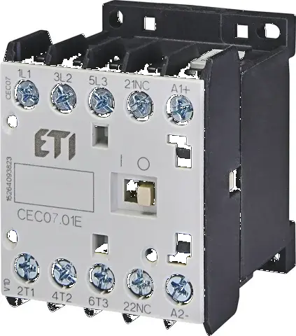 Miniature motor contactor CEC07.01-110V-50/60Hz 004641059