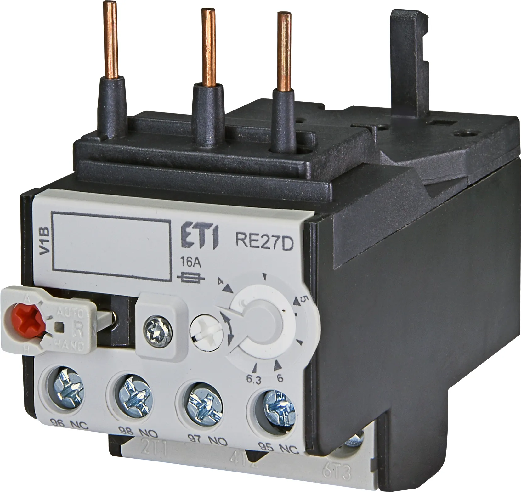 Thermal overload relay RE27D-6,3 004642407